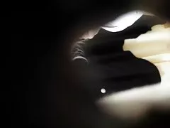 Molodka with glasses takes her penis for the first time with a narrow point on casting